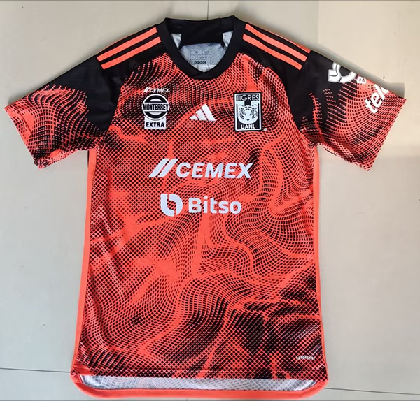 AAA Quality Tigres UANL 23/24 Third Red/Black Soccer Jersey